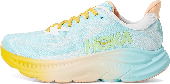 Hoka One Womens Clifton 10 Road Running Shoes - Blue Spark  display picture 3