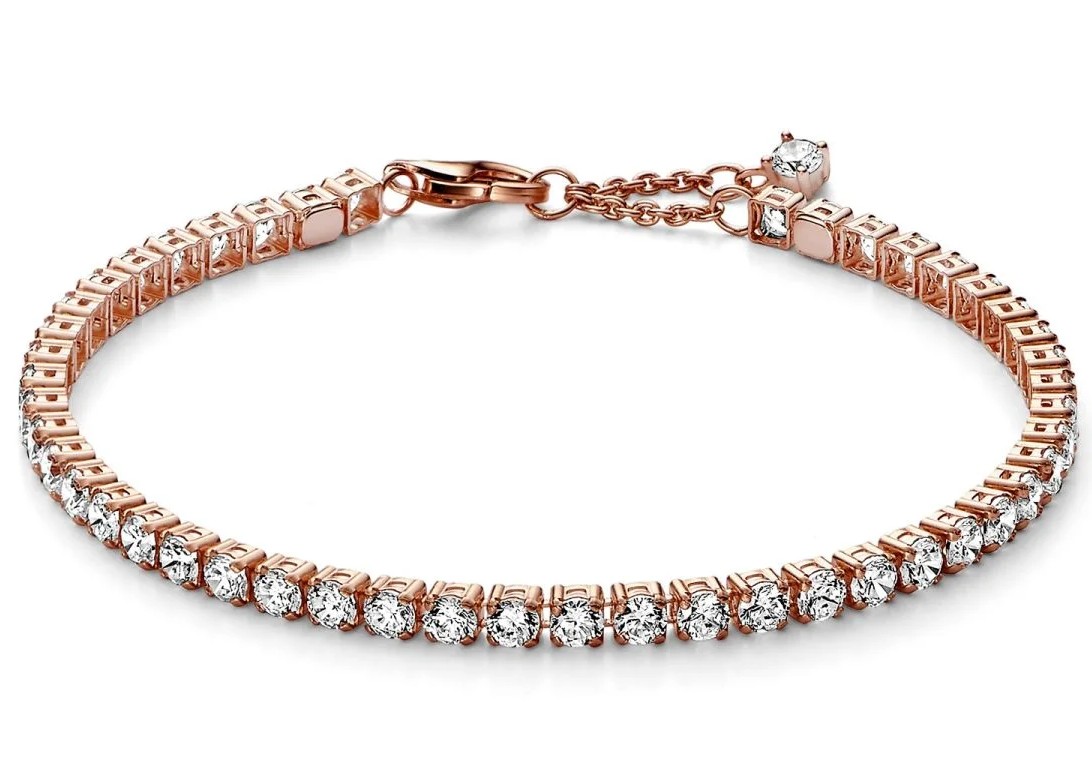 Pandora Sparkling Tennis Bracelet | eBay