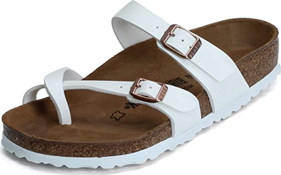 Birkenstock Mayari Birko-Flor Womens Sandals - White - Picture 6 of 16