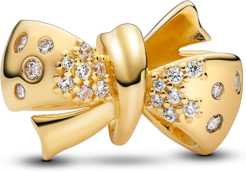 Pandora Moments Sparkling Bow Charm 763442C01