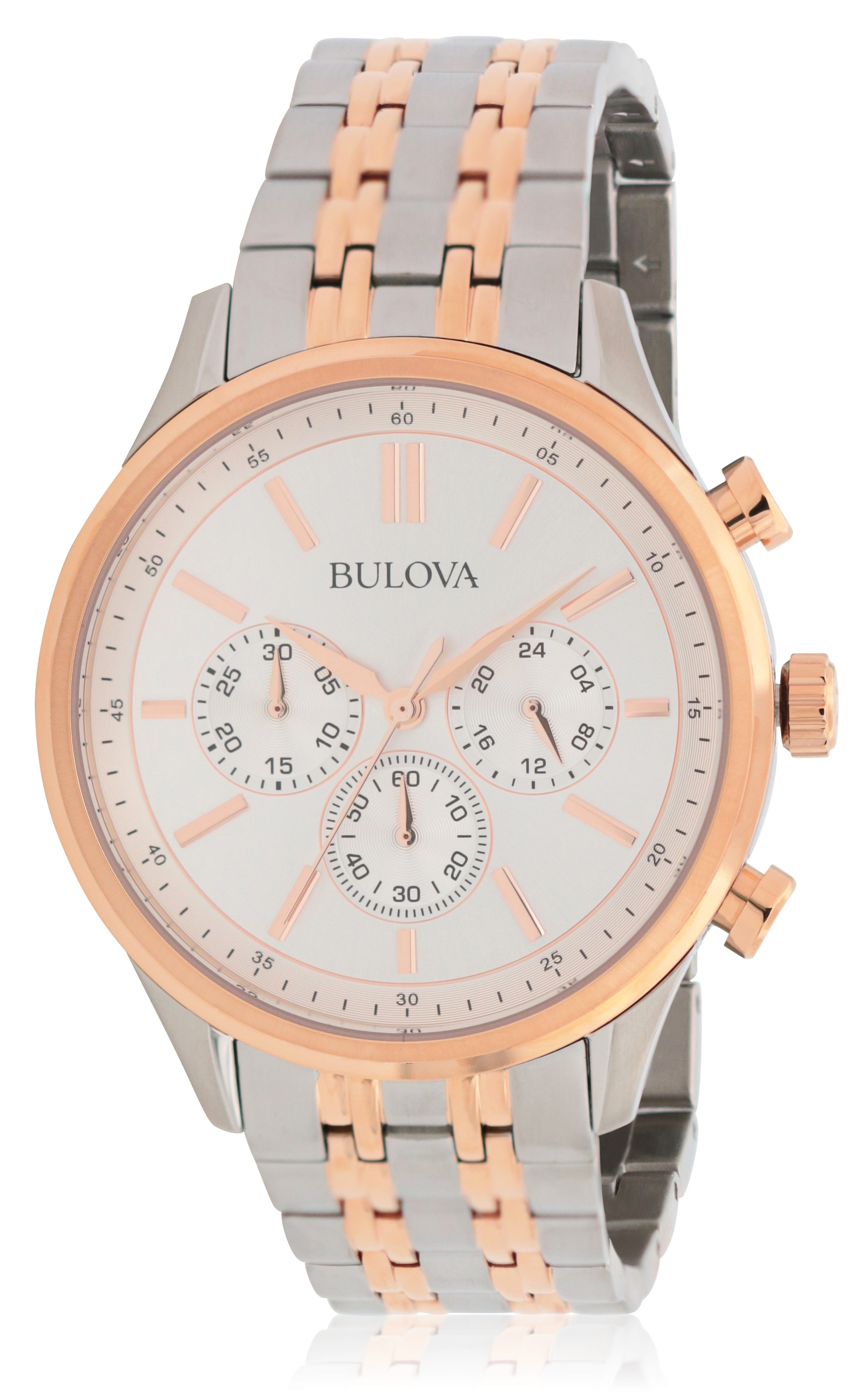 Bulova Two-Tone Chronograph Mens Watch 42429563247 | eBay