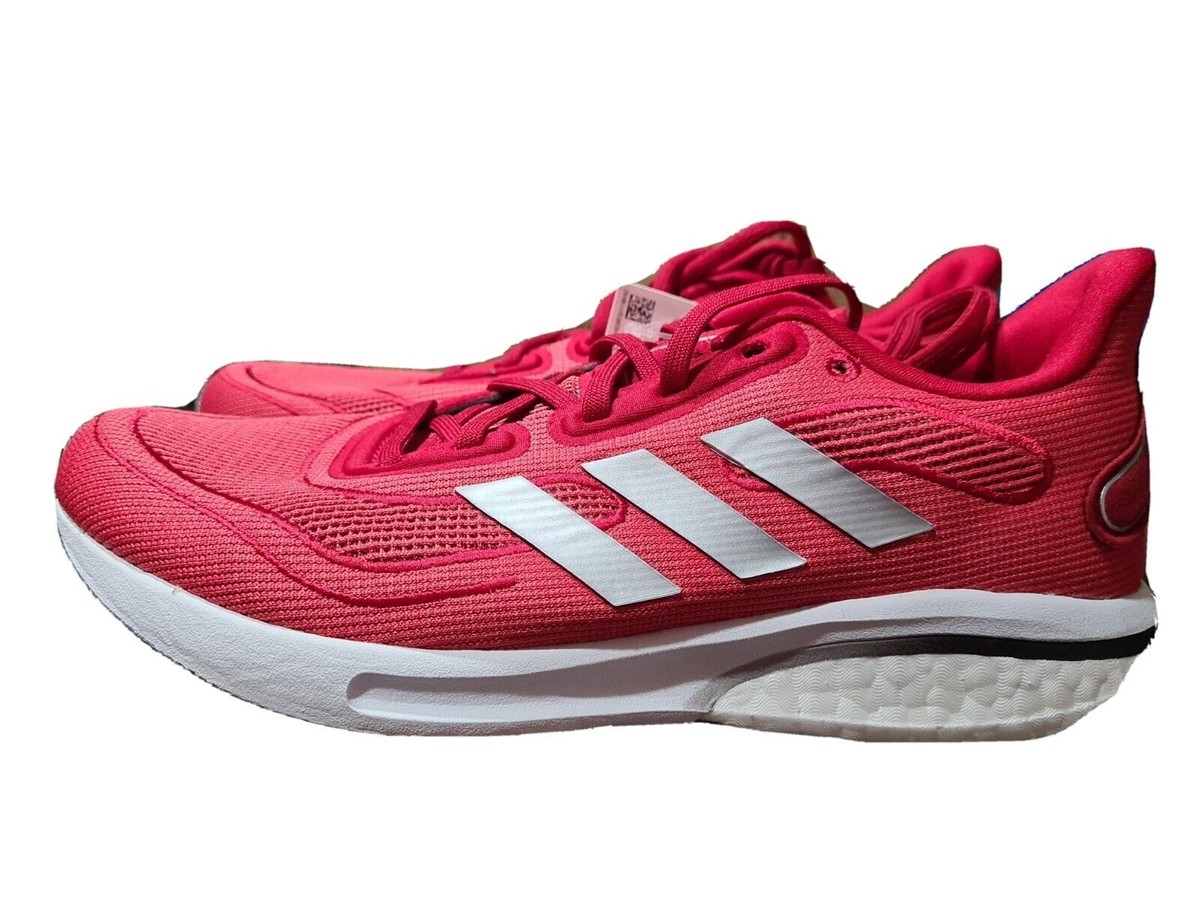 adidas Mens Supernova Running Shoes TEAM POWER RED