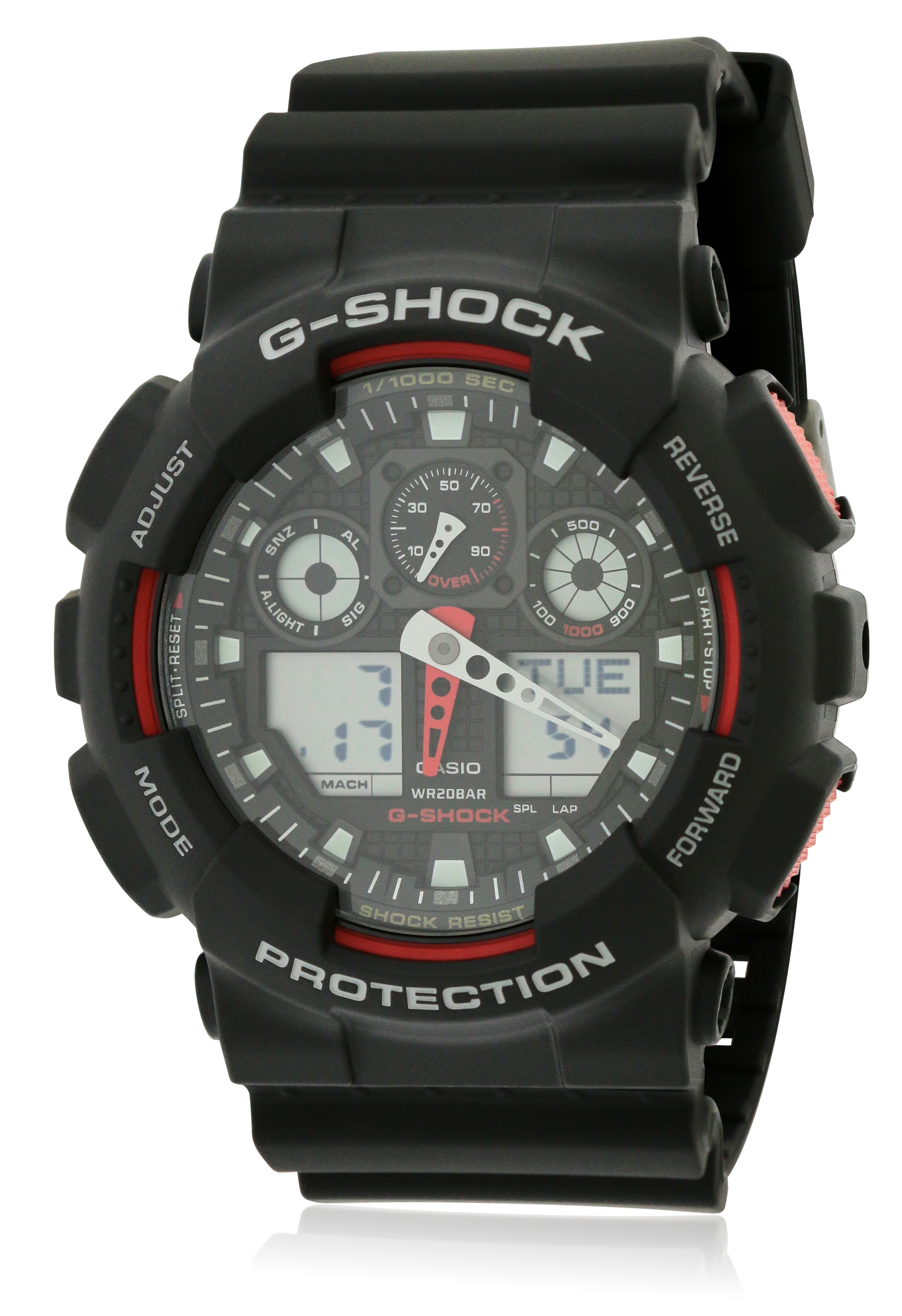 Casio G Shock Analog Digital Mens Watch Ga100 1a4 79767443924 Ebay