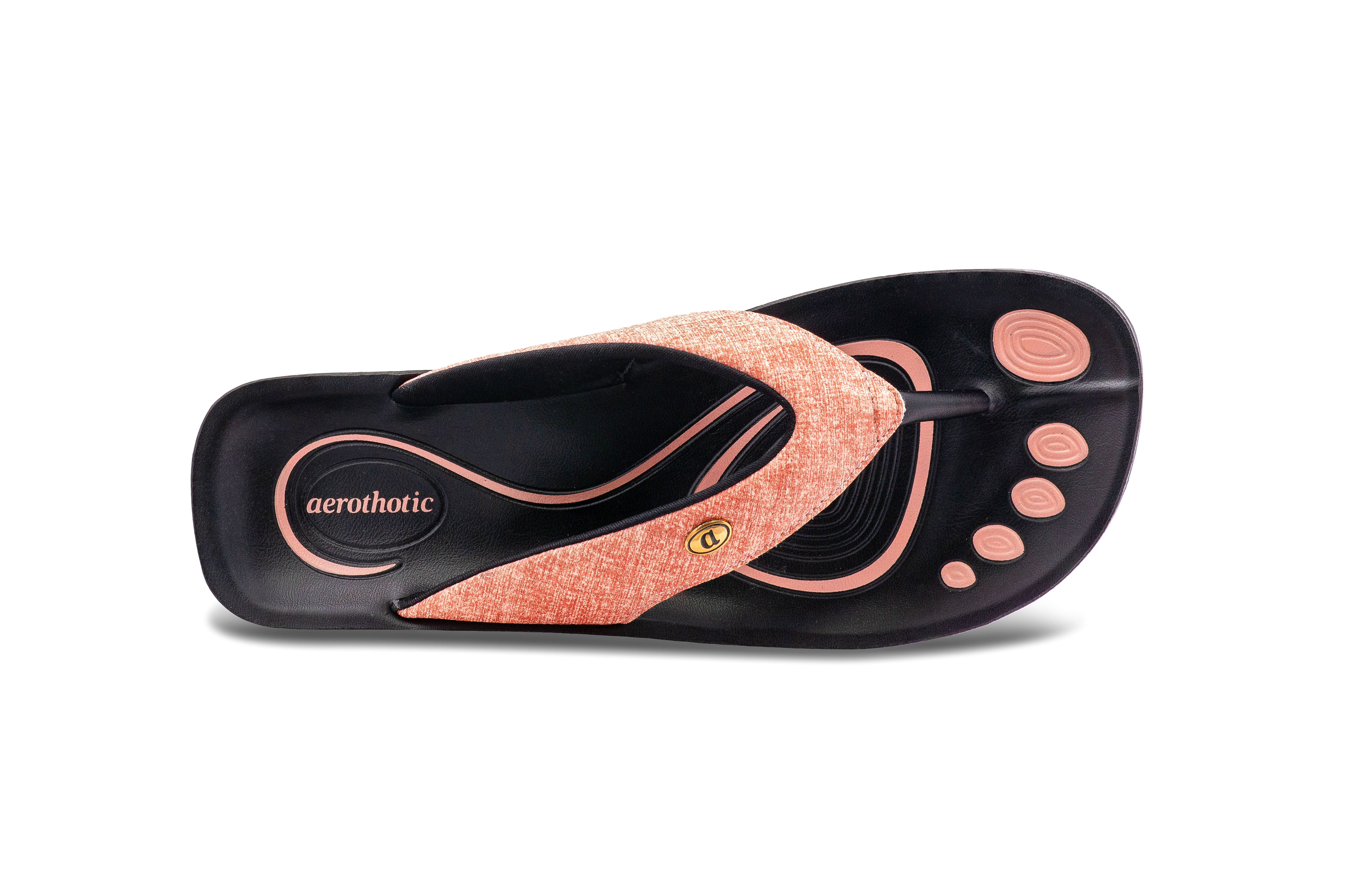 AEROTHOTIC Original Orthotic Comfort Thong Sandal Flip Flops - Mellow - Picture 14 of 18