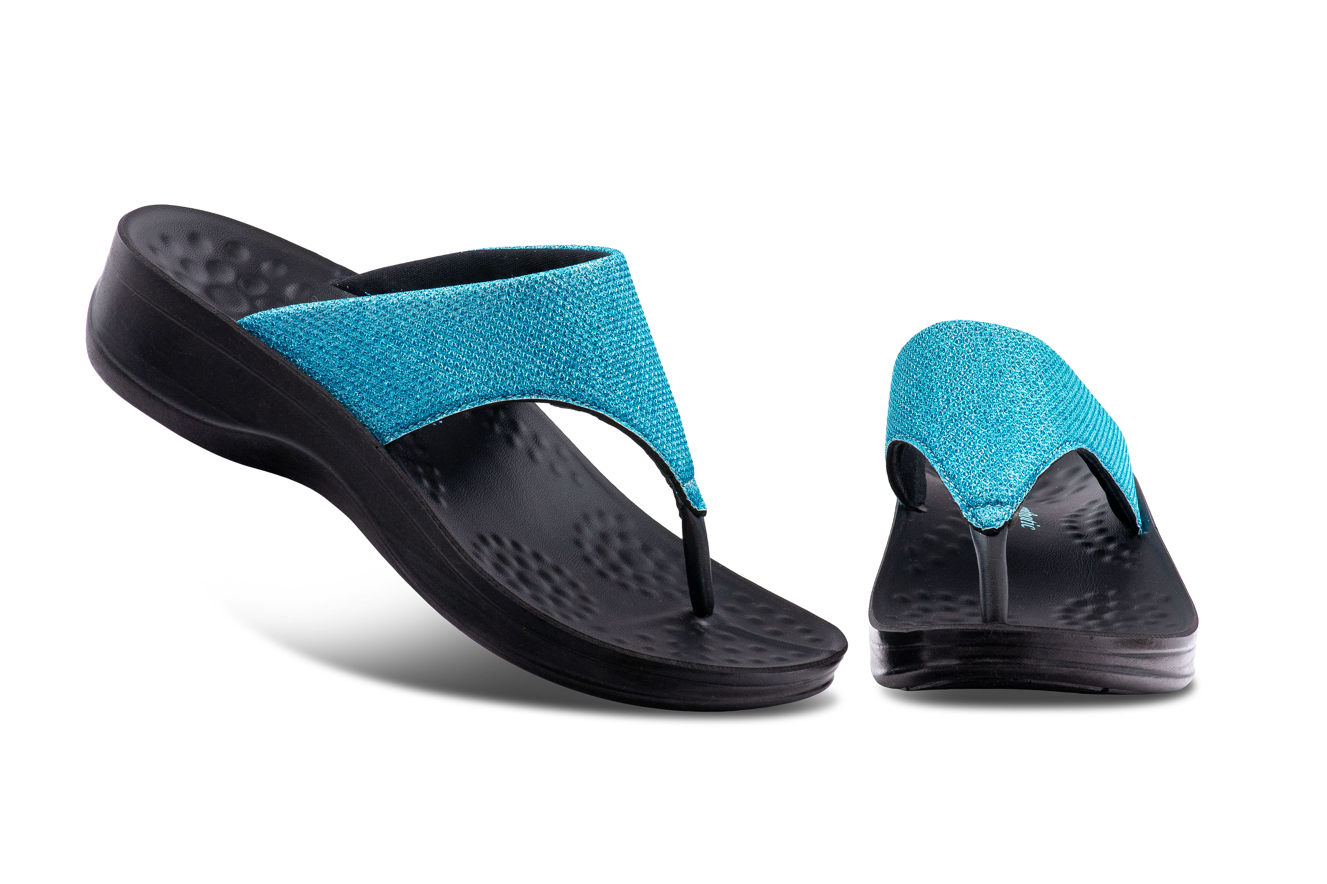 AEROTHOTISCHE bequeme Fußgewölbestütze orthopädische Flip-Flops und Sandalen für Frauen - Bild 7 von 9