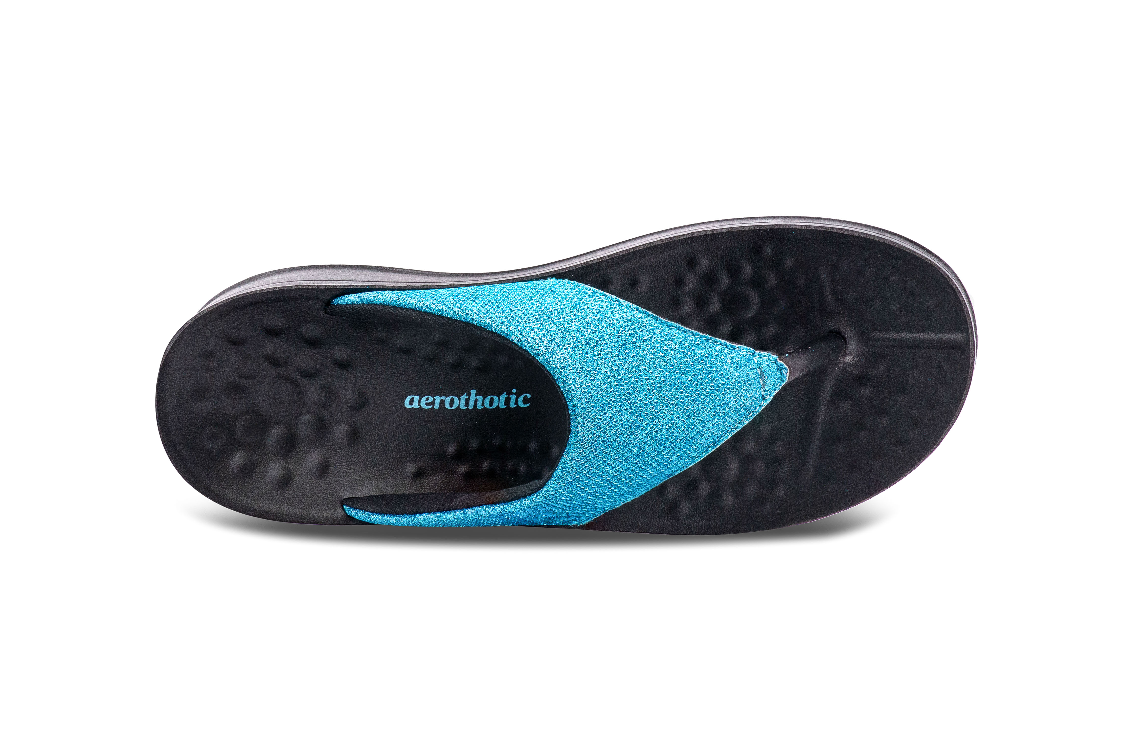 AEROTHOTISCHE bequeme Fußgewölbestütze orthopädische Flip-Flops und Sandalen für Frauen - Bild 8 von 9